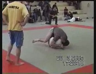 olivier gueneguan vs team limoges(luta livre 2005)