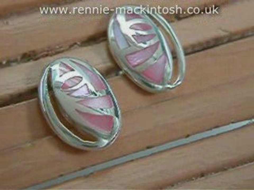 Charles Rennie Mackintosh earrings DSG175m1
