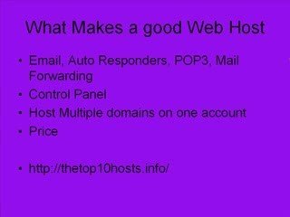 How to Find a Good Hosting Company