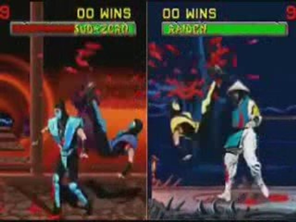 hits Combos Mortal Kombat II