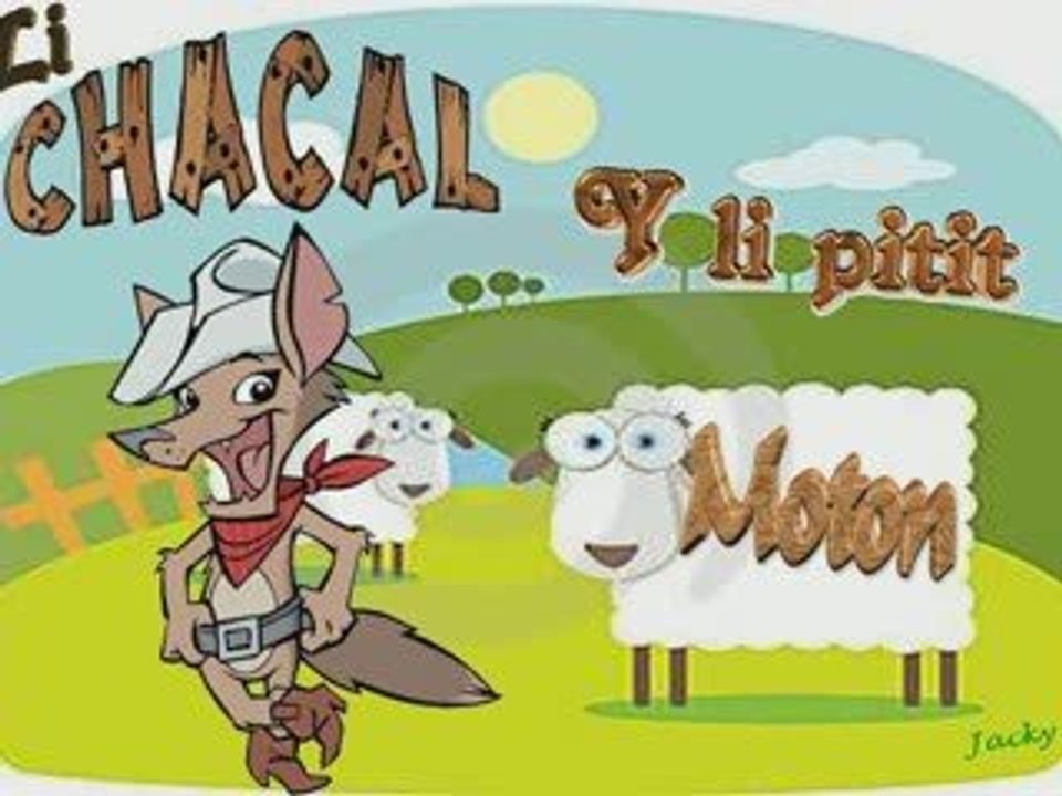 Li chacail y li pitit moton