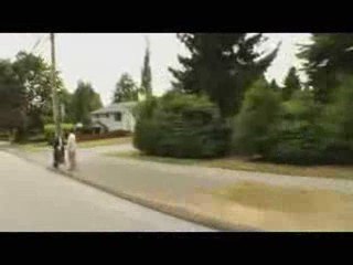 Une Petite Descente! EN CADDIE!!