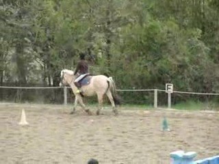 tour de piste avec gribouille au trot