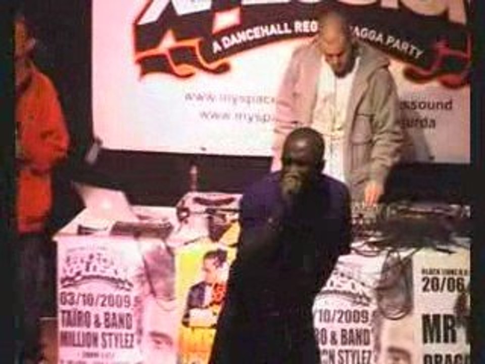 DRAGON DAVY LIVE A BRUXELLES @ DANCEHALLXPLOSION 20/06/2009