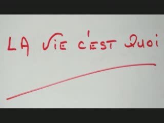 la vie c'est quoi