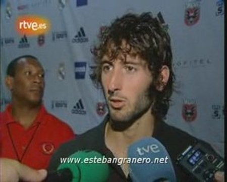 Esteban Granero - despues del partido contra DC United