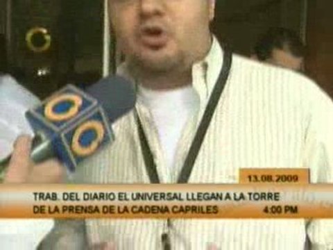 Trabajadores de El Universal apoyan a 12 compañeros heri