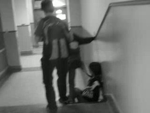 Glissade d'eau, pas d'eau ni de glissade. Juste des marches.