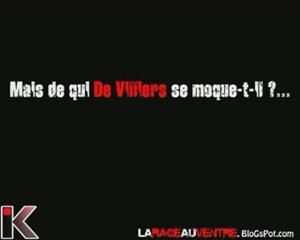 Mais de qui de Villiers se moque-t-il ?