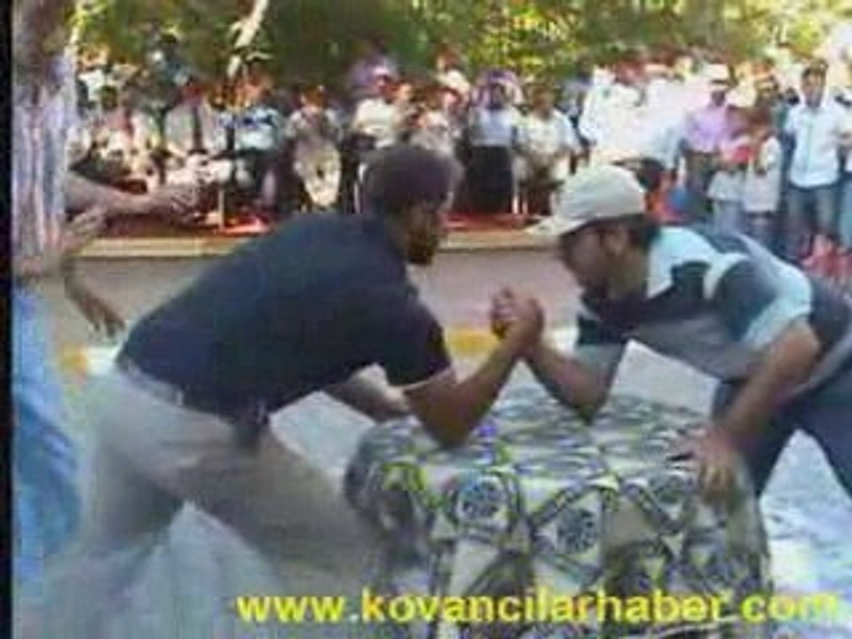 KOVANCILAR FESTİVALİ - BİLEK GÜREŞİ YARIŞMASI