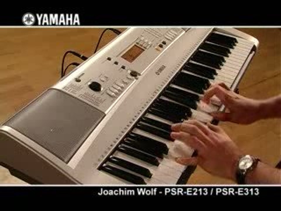 Yamaha PSR-E213  PSR-E313