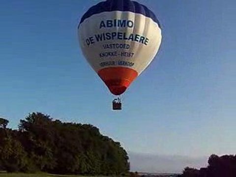 Départ montgolfiere de OLHAIN