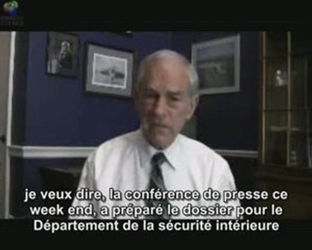 Ron Paul ,la grippe porcine 1976 - 2009