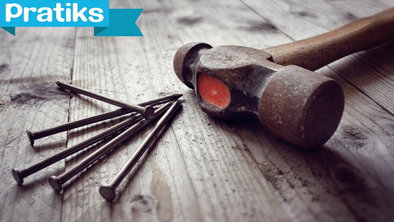 Comment clouer un clou sans fendre le bois