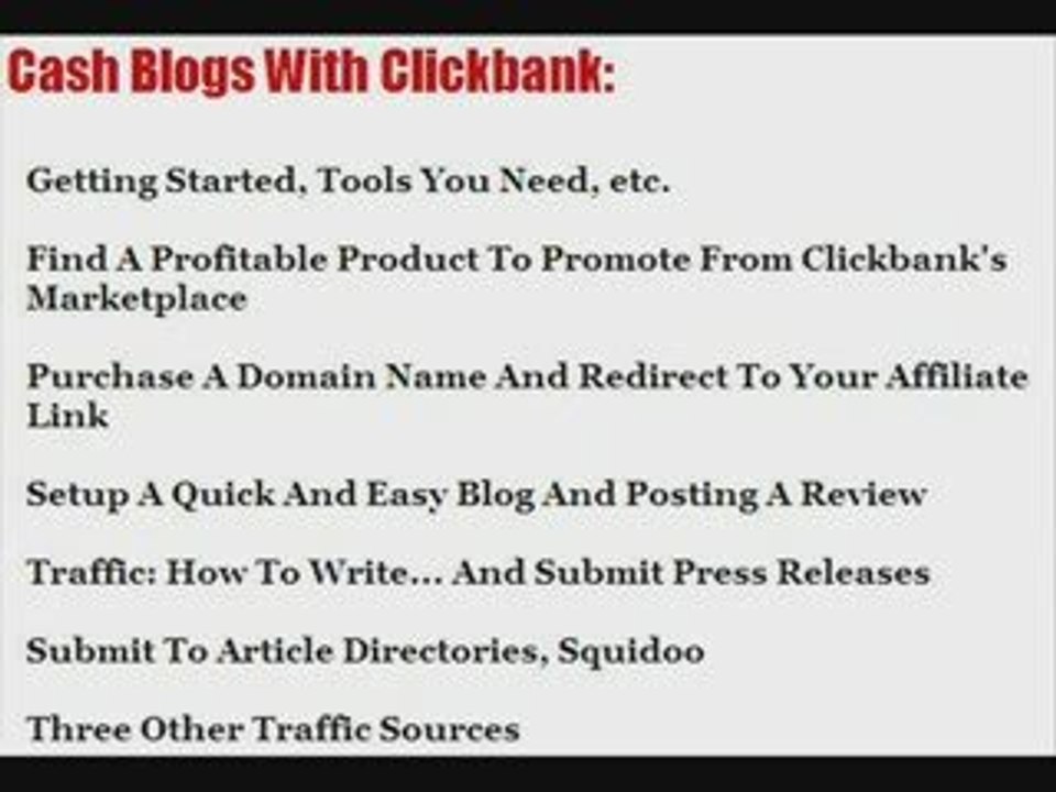 The Clickbank Profit System Review Bonus Secrets Revealed