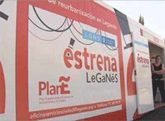 Caseta del "Estrena Leganés" en las Fiestas