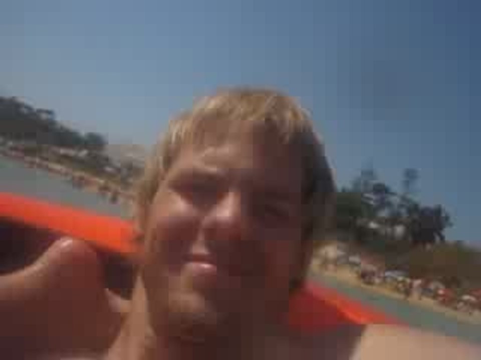 Vacances bébé vague