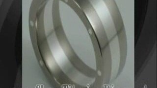 Gold and Titanium Rings - Jewelry Titanium Rings