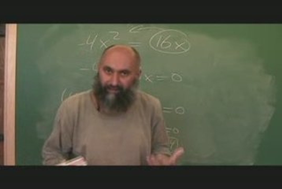 Mathematics III (83): Solving and Graphing - GCF