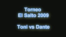 tenis El Salto Dante vs Toni