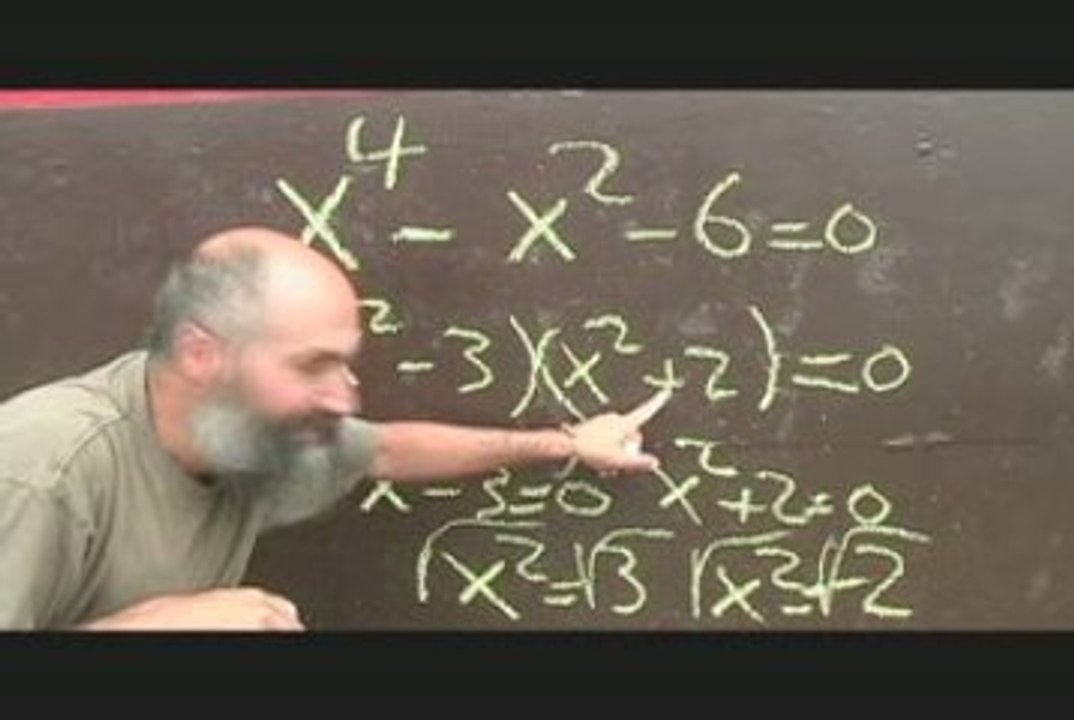 Mathematics III (86): 3 examples, Simple Trinomial Factoring