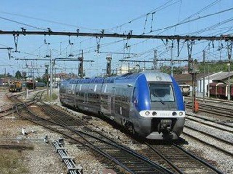 Croisement en gare de Bourg en Bresse