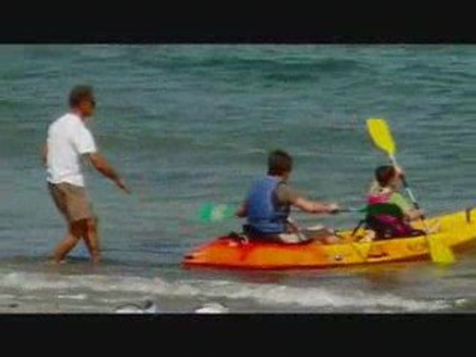 sortie kayak au Windschool de Saint-Enogat