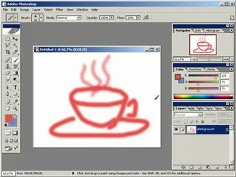photoshop da boyama araclarinin ozelliklerini degistirmek