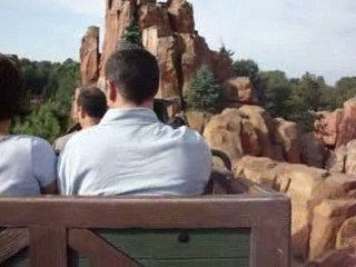 Big Thunder Mountain onride @ Disneyland Paris