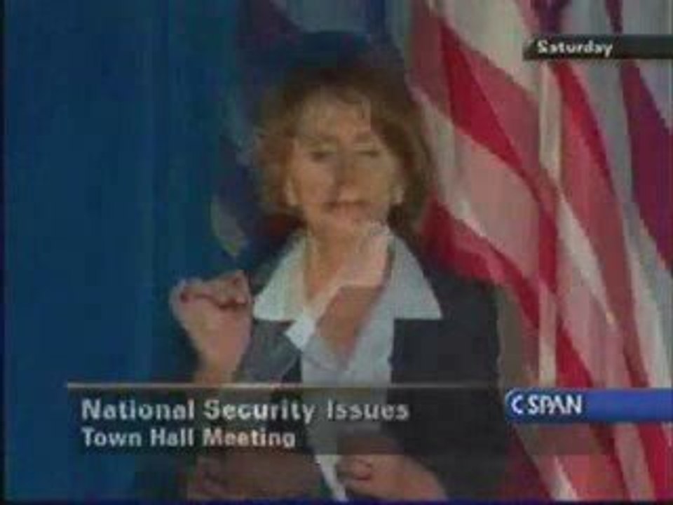 Nancy Pelosi loves town hall disruptors!