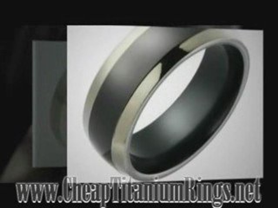Men's Titanium Wedding Band :: Mens Titanium Wedding Rings