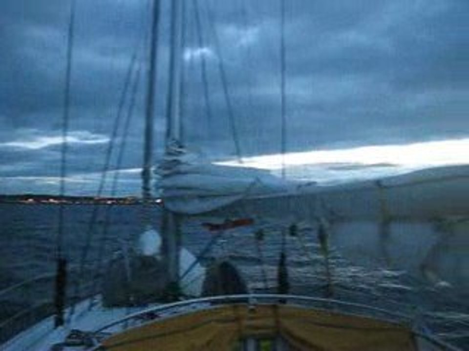 arrivee sur stornoway