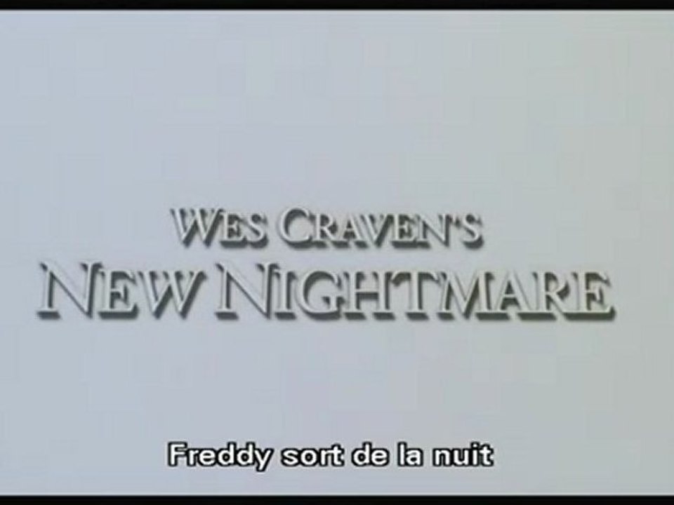 1994 - Freddy sort de la Nuit - Wes Craven