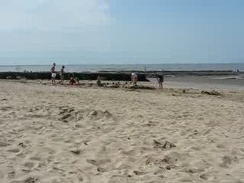 La Bernerie en Retz : construction château de sable