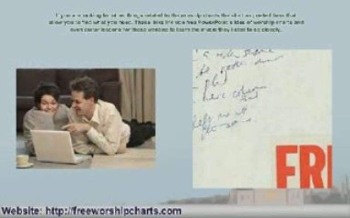 Freeworshipcharts.com is a site where you can find your favo