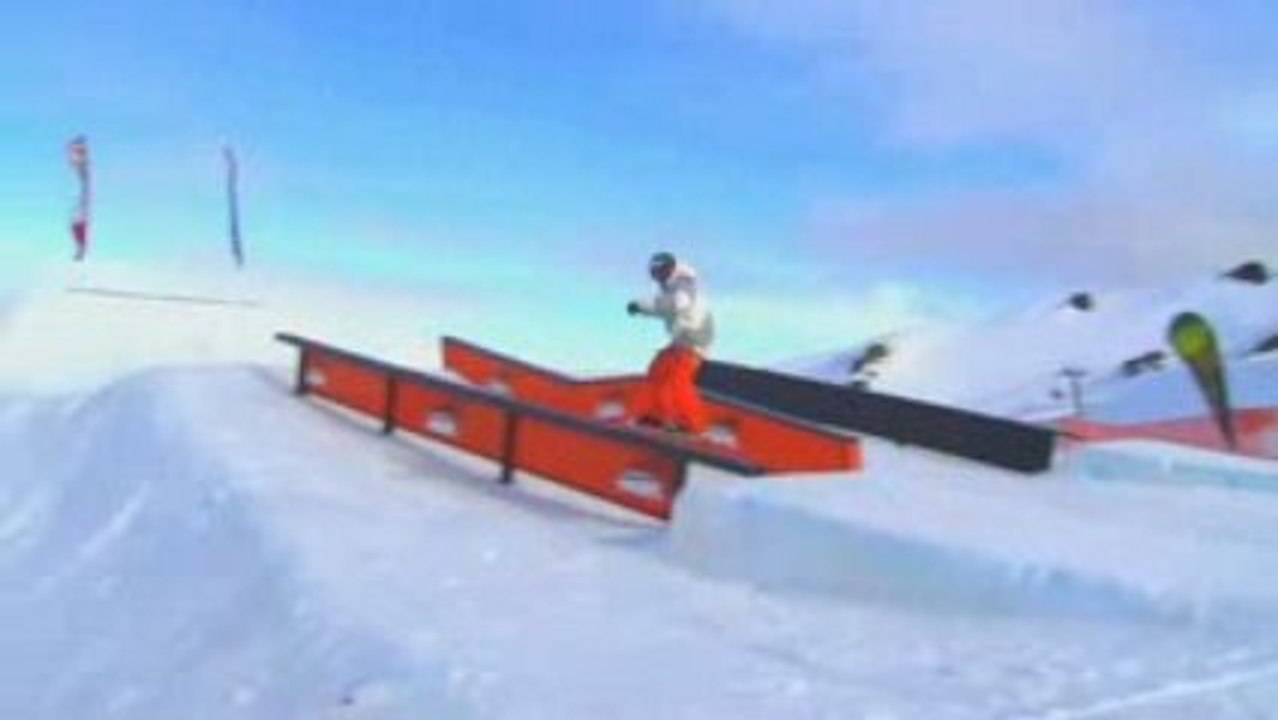 TTR Tricks - Sebastien Toutant snowboarding tricks @ NZ Open