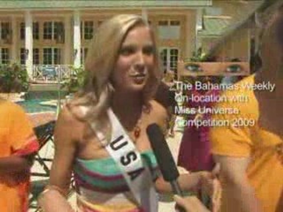 On Location interviews with Miss Universe competitors