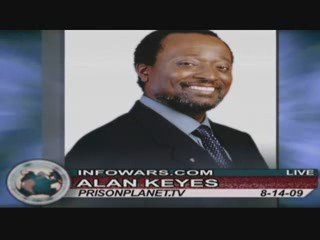 Alan Keyes on the Alex Jones Show 8/14/2009 Part 3 of 5