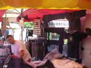 La Bourboule: Le marché du samedi matin