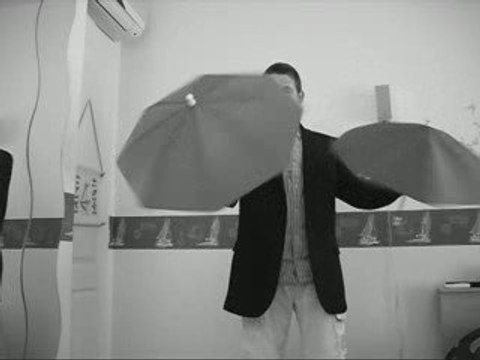 routine de 4 parapluies