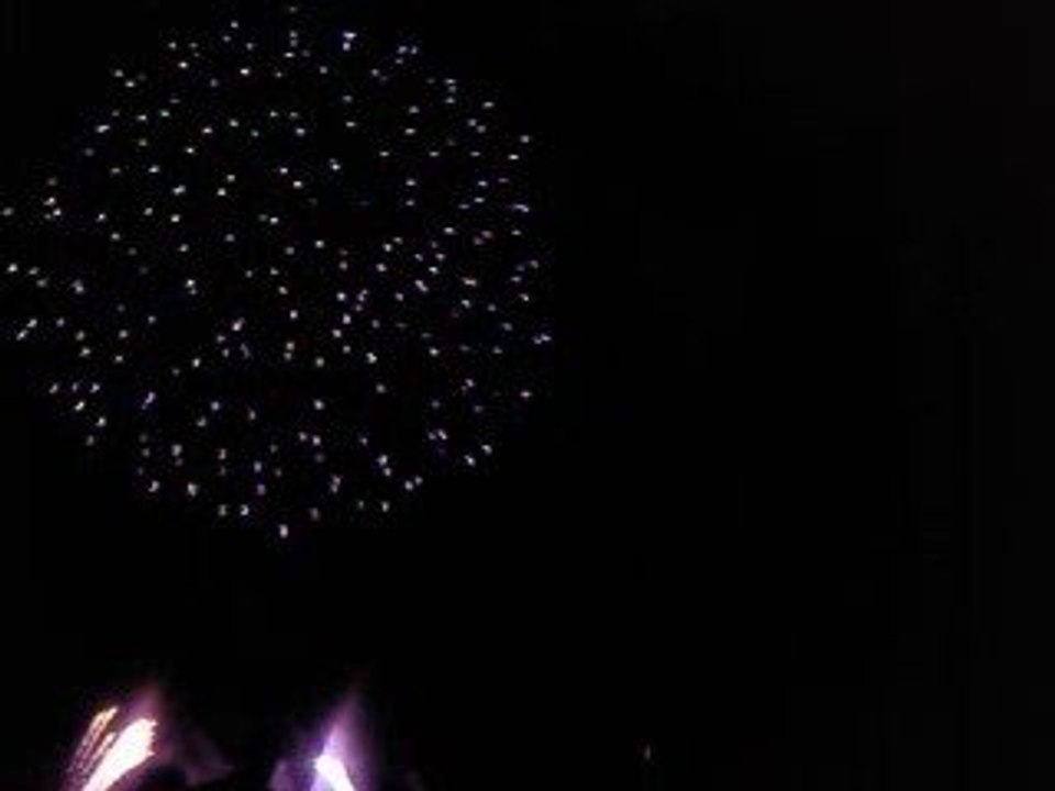 feu d'artifice du 15 aout 2009 plage de royan