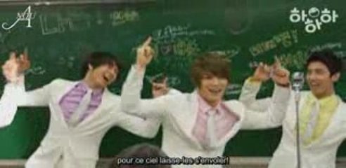 [Anou] DBSK -  Hahaha Girls School Attack [French sub]
