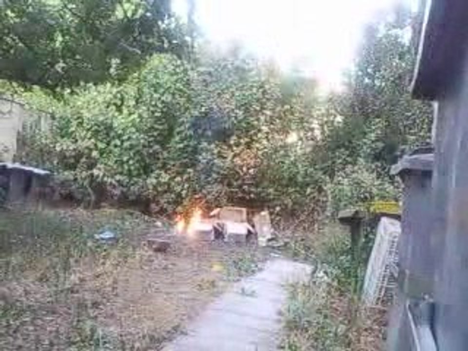 video feu et bombe de froid