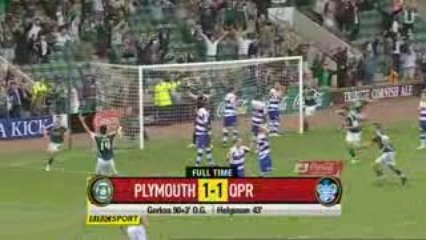 Plymouth Argyle v QPR 2009-08-15