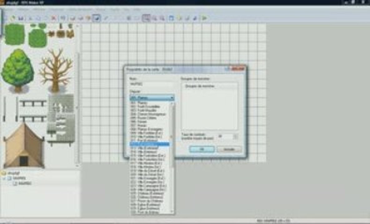 Tu tutoriel RPG maker pour Jeux libres.com