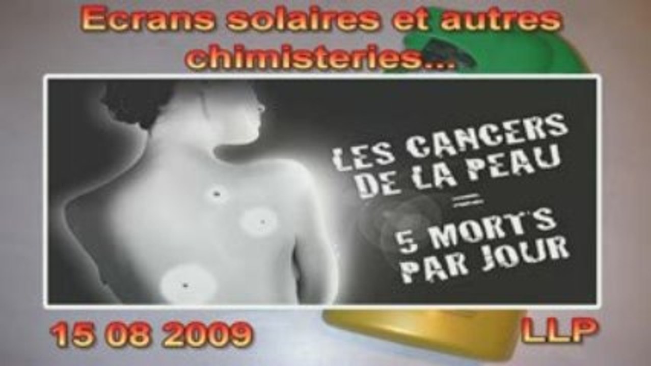 Lelibrepenseur - Danger des cremes solaires