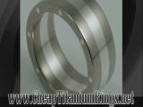 Polished Titanium Wedding Band - Tension Titanium Rings