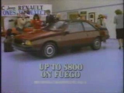 Pub américaine gamme Renault