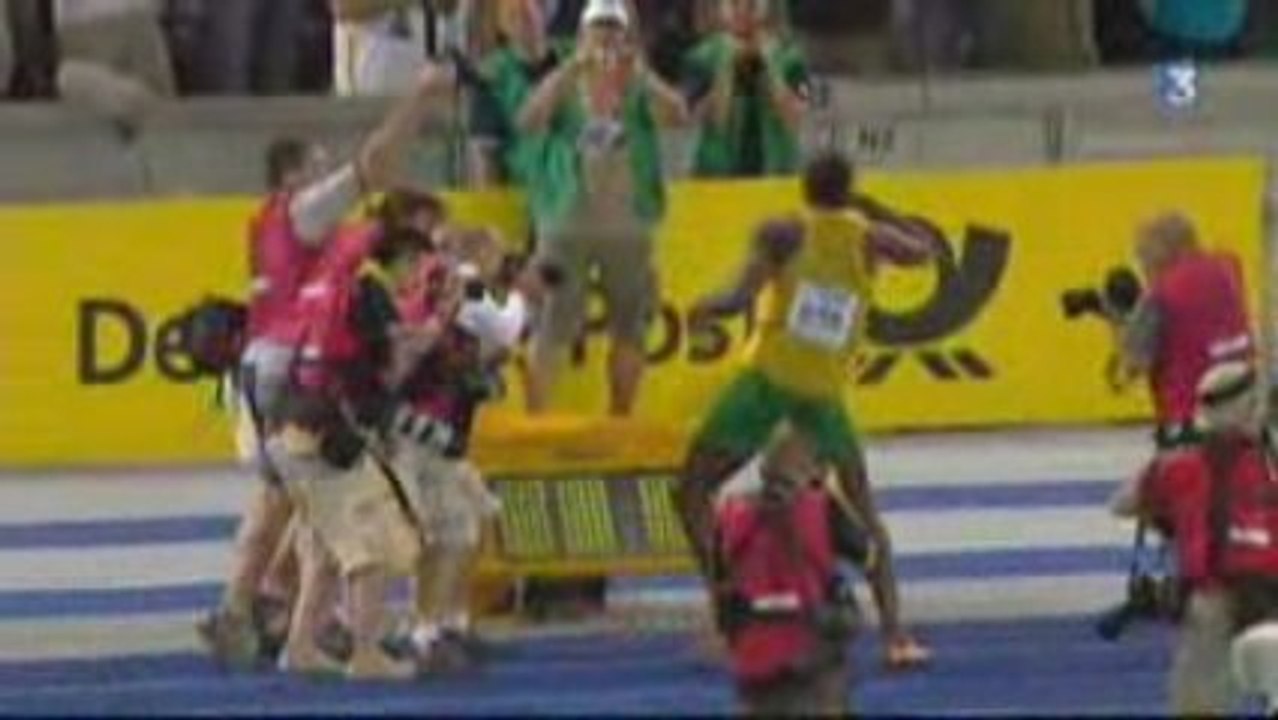 Usain Bolt Final 100 mètre Berlin 2009