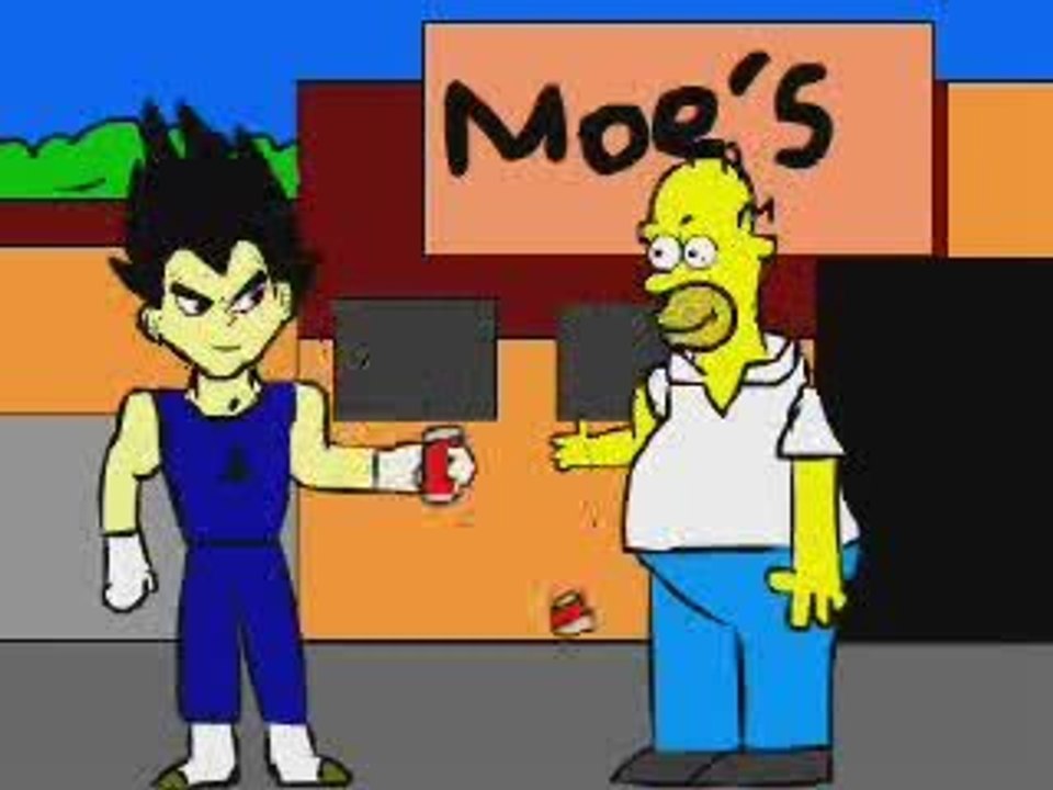 Homero Vs Vegeta